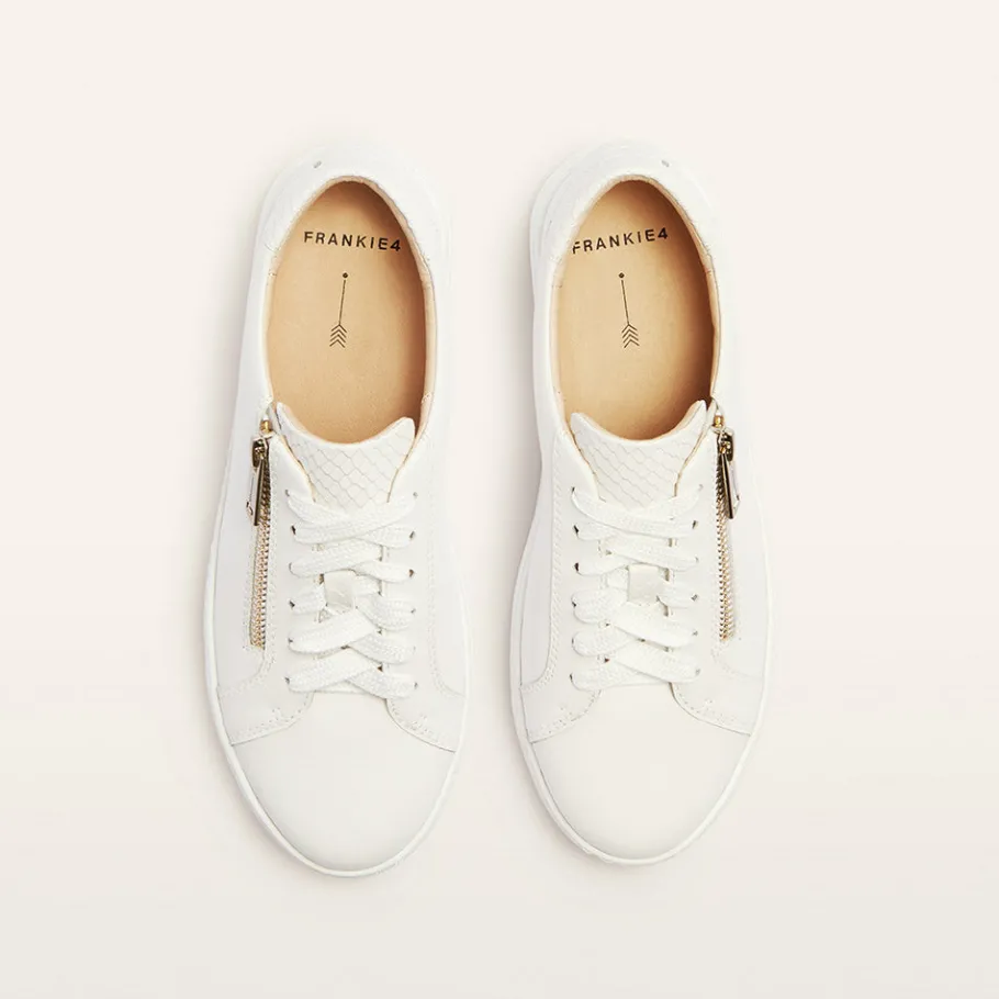 FRANKIE4 White Sneakers-Billie II