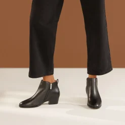 FRANKIE4 Mid Heel Boots|Ankle Boots-Charleston