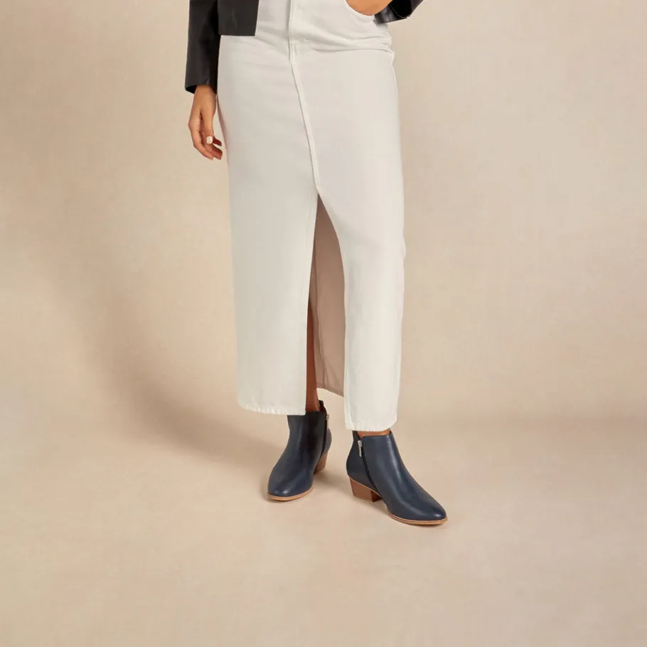 FRANKIE4 Mid Heel Boots|Ankle Boots-Charleston