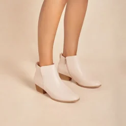 FRANKIE4 Mid Heel Boots|Ankle Boots-Charleston