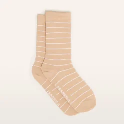 FRANKIE4 Socks-Crew Adult Stripe Multi