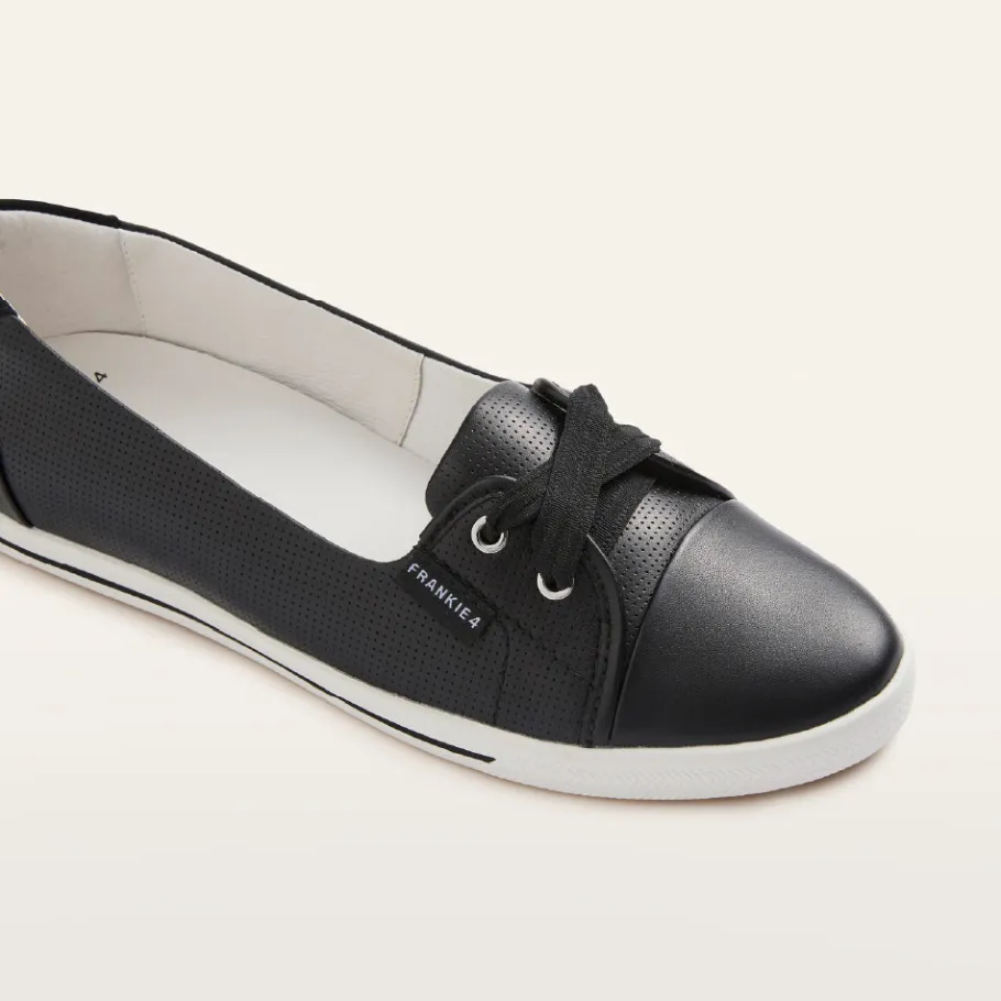 FRANKIE4 Casual Flats|Black Sneakers-Hannah III