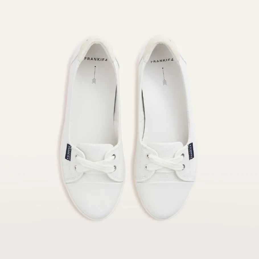 FRANKIE4 Casual Flats|White Sneakers-Hannah III