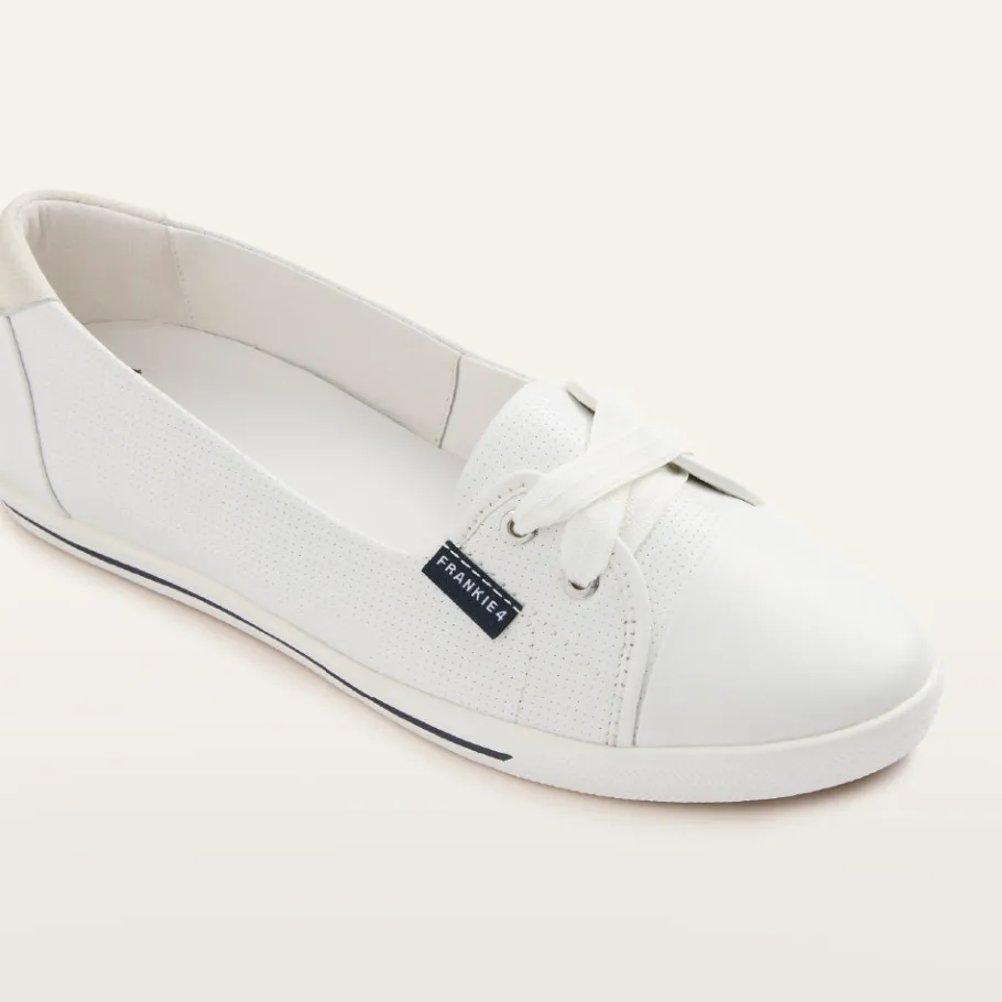 FRANKIE4 Casual Flats|White Sneakers-Hannah III