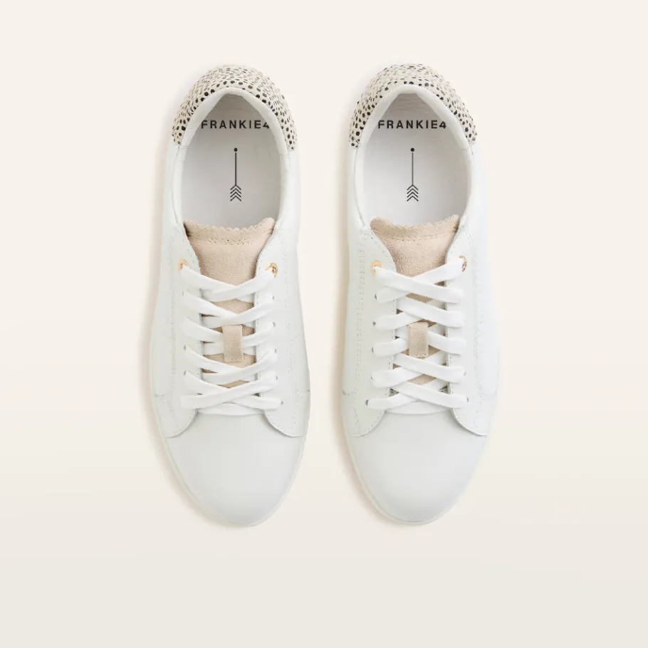 FRANKIE4 White Sneakers-Jackie IV