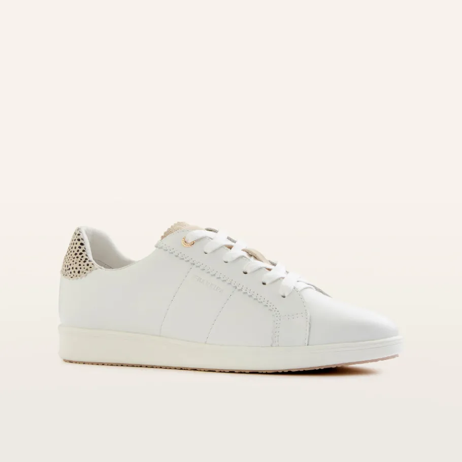 FRANKIE4 White Sneakers-Jackie IV