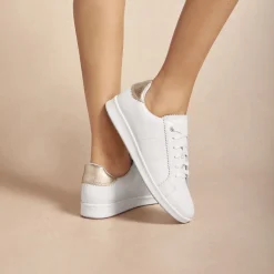 FRANKIE4 White Sneakers-Jackie IV