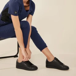 FRANKIE4 Black Sneakers-Jackie V
