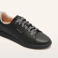 FRANKIE4 Black Sneakers-Jackie V