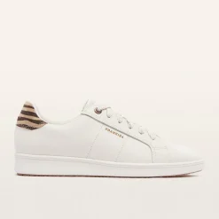 FRANKIE4 Neutral Sneakers-Jackie V Print
