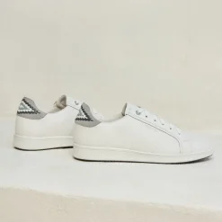 FRANKIE4 White Sneakers-Jackie V