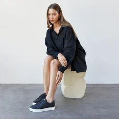 FRANKIE4 Black Sneakers-Mim V