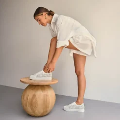 FRANKIE4 White Sneakers-Mim V