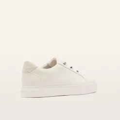 FRANKIE4 White Sneakers-Mya II Emboss