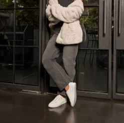 FRANKIE4 White Sneakers-Nat III