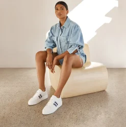 FRANKIE4 White Sneakers-Riley II