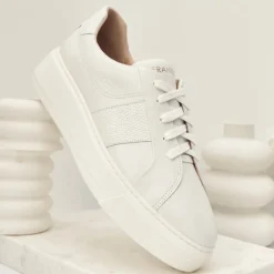 FRANKIE4 White Sneakers-Riley