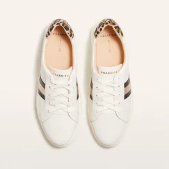 FRANKIE4 White Sneakers-Riley