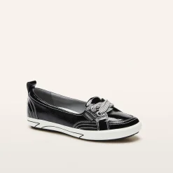 FRANKIE4 Casual Flats|Black Sneakers-Sophie III
